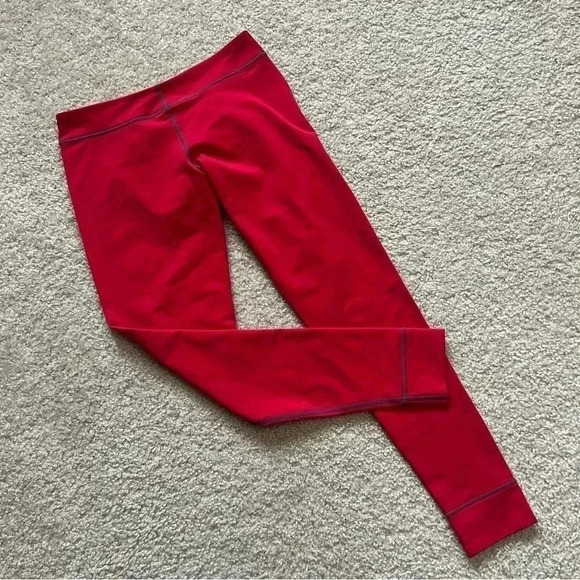Stoic Legging Performance Active Tights Outdoor Red Women’s Size Small - Picture 1 of 16